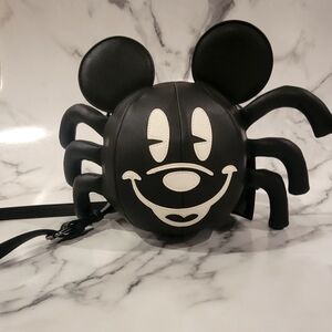 NWT - Stitch Shoppe by Loungefly - Glow in the Dark Spider Mickey Crossbody Bag